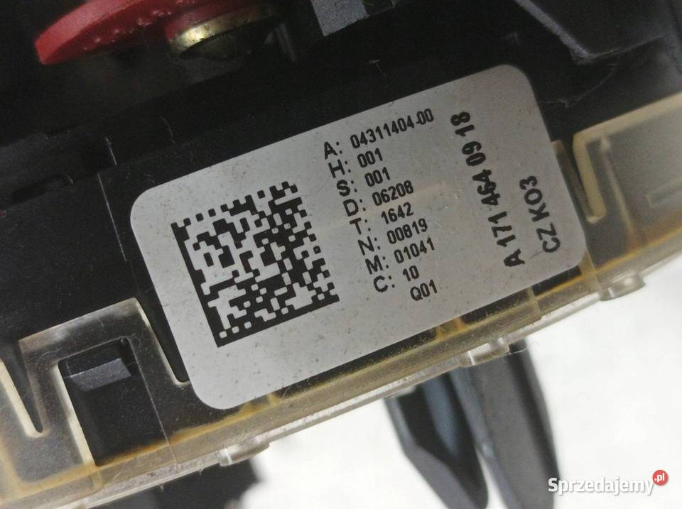 PRZEŁĄCZNIK ZESPOLONY TAŚMA KOMPLET A1715450332