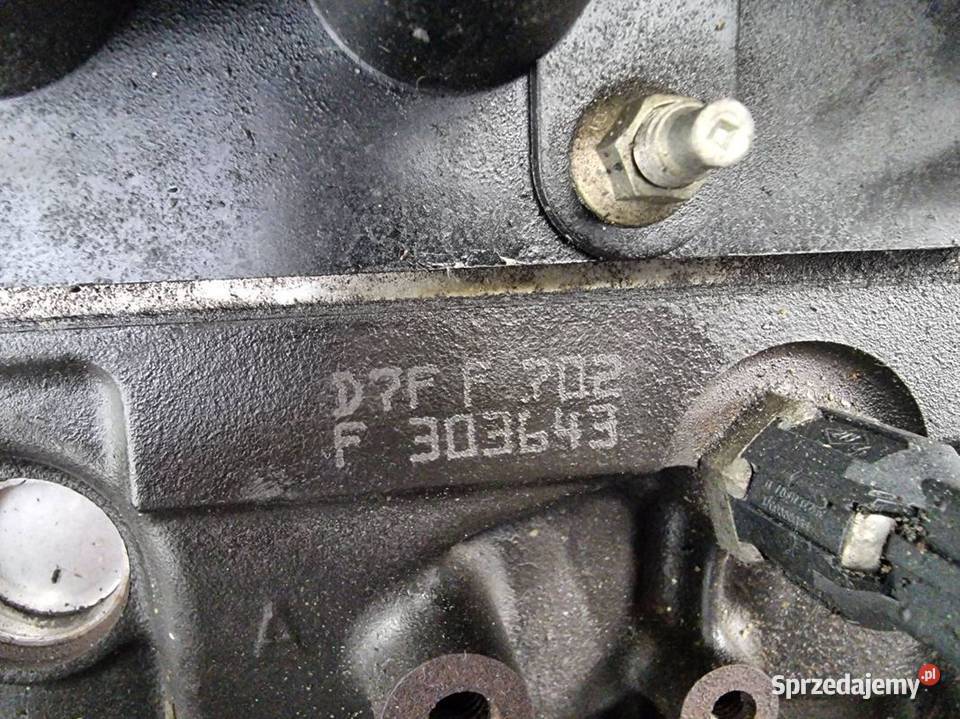 SILNIK SŁUPEK RENAULT TWINGO 12 8V D7F702 kujawsko-pomorskie Lipno