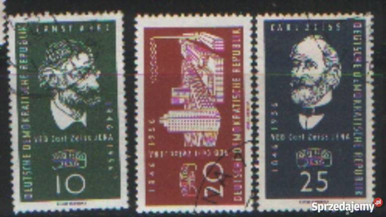 Zn NRD Mi 545 7 kas 1956 Filatelistyka śląskie