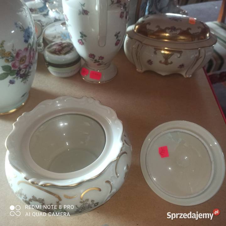 Puzdro kremowo złote Syg Schirnding US Zone pomorskie Gdańsk