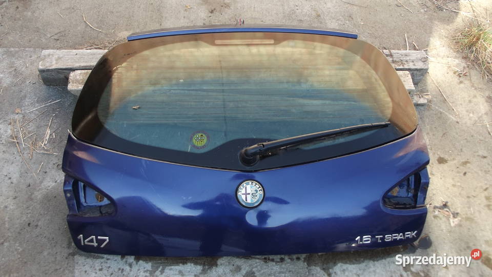 Alfa Romeo 147 klapa tył osobowe Klapy bagażnika Poznań