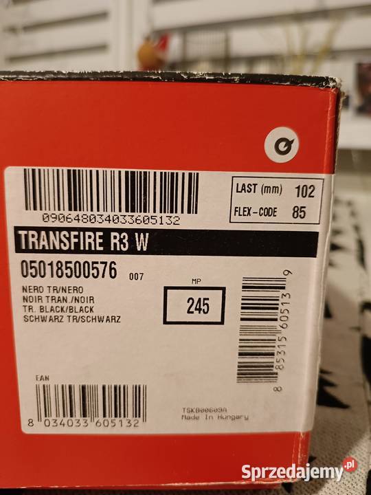 Nowe buty narciarskie damskie Nordica 245 Trzebiatów