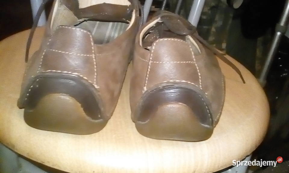 Buty męskie skórzane Clarks 445 45 G dolnośląskie Zebrzydowa