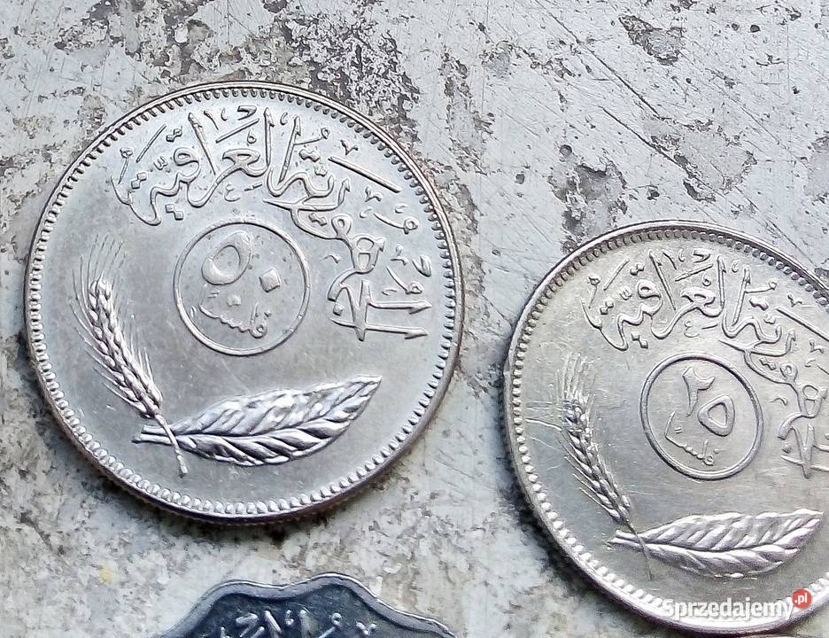 ZESTAW MONET Z IRAKU9 MONET Legionowo sprzedam