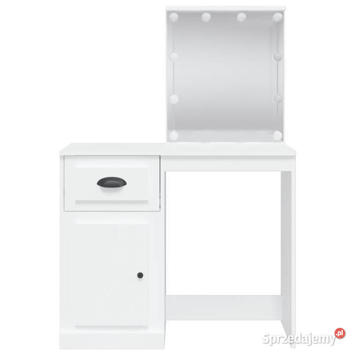 Toaletka z lampkami LED biała 90x42x1325 Warszawa sprzedam