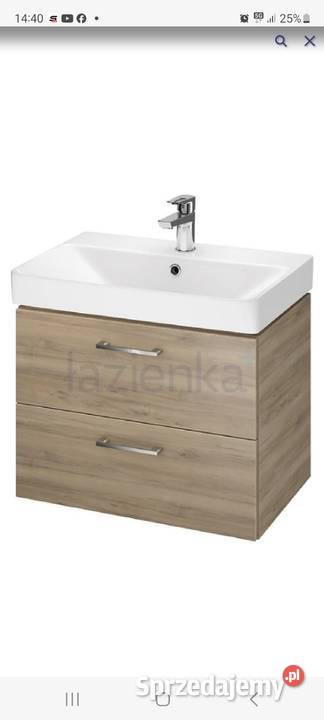 Szafka podumywalkowa 60 wisząca orzech