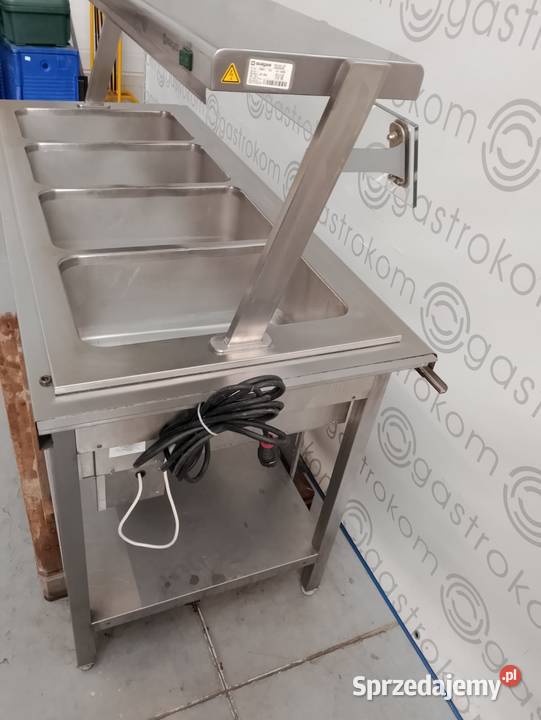 Stanowisko bemarowe 4xGN11 Stalgast z nadstawką Wrocław