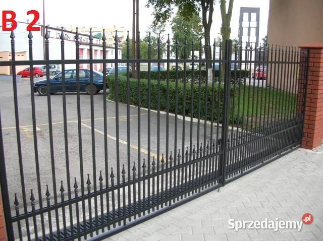 Brama skrzydłowa wjazdowa do dworku posesji łódzkie Kutno sprzedam