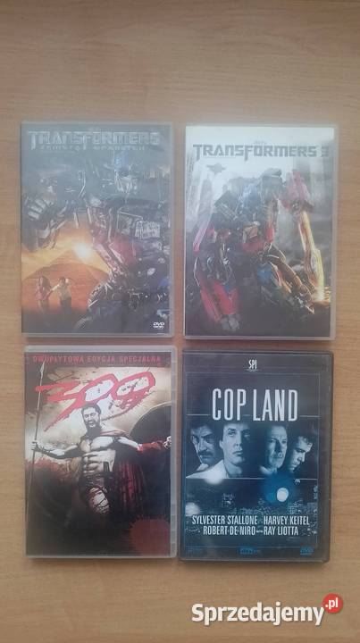 4 płyty DVD pełne Czarzyzna