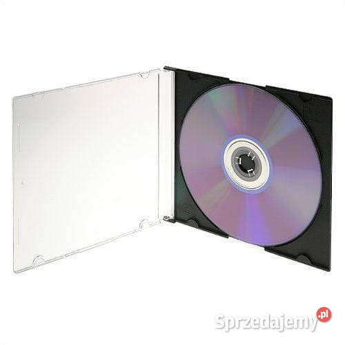 etui pudełko na CD typ Slim komplet 200sztuk Gdynia