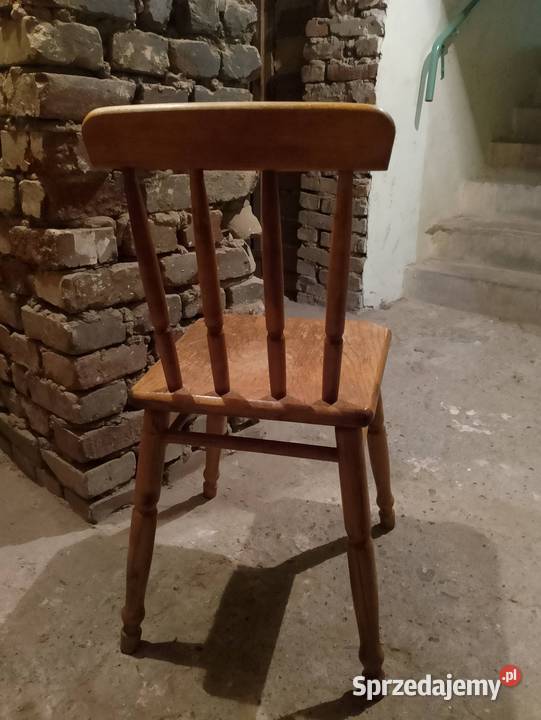 Krzesło stolarskie PRL kuchenne Krzesła sprzedam