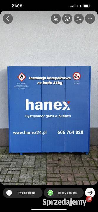 BUTLA GAZOWA PROPAN GAZ DOSTAWCA PROPANU Międzyrzecz