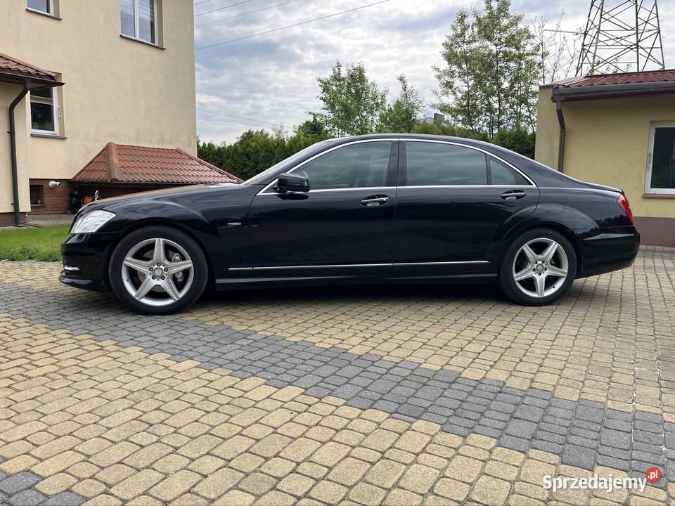 Mercedes Benz S Klasa Long W221 4x4 Lift 30d czujnik deszczu Piaski