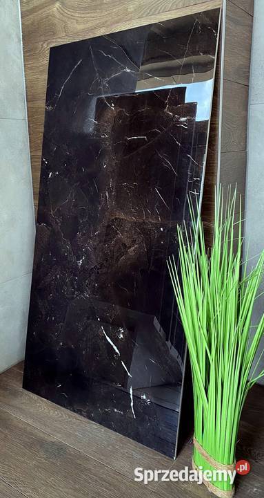 Czarne płytki marmuropodobne 120x60 Lekki Brąz łódzkie Łask
