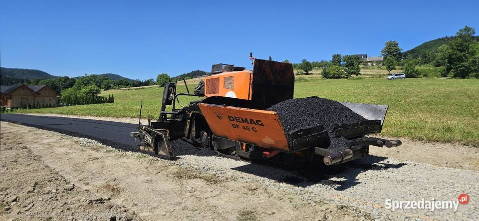 Rozściełacz do asfaltu demag df45 Motoryzacja Limanowa