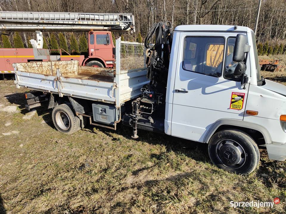 MERCEDES 814D HDS HIAB 0352 Kiper Wywrotka Samochody dostawcze małopolskie