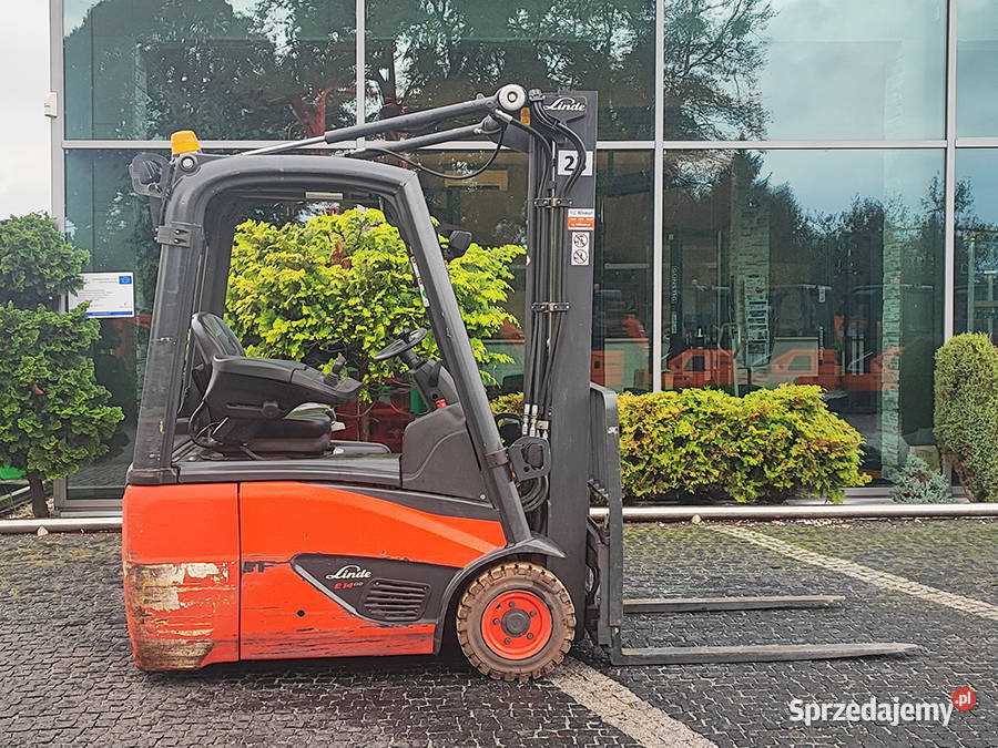 Wózek widłowy elektryczny Linde E1402 hilo 334 m Wózki widłowe Wózki widłowe Kęty