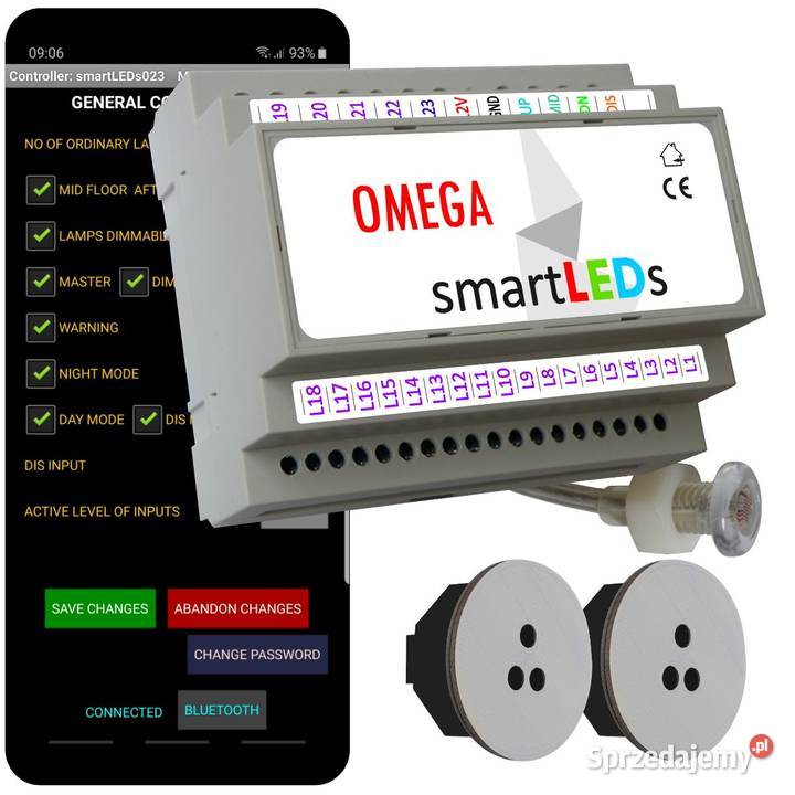 Inteligentny sterownik schodowy oświetlenia LED Podkowa Leśna sprzedam
