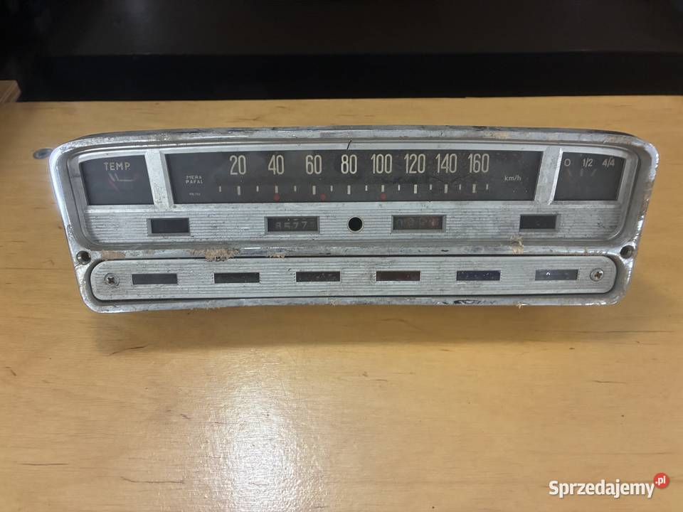 Licznik tachometr Fiat 125p duży fiat ZMP BŁONIE śląskie Żywiec