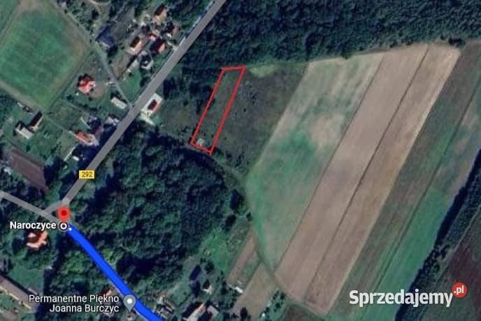 Działka budowlana 2900m2 park las Naroczyce sprzedam