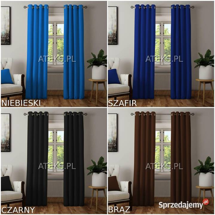 Zasłona gotowa matowe ZASŁONY na PRZELOTKI mazowieckie Warszawa