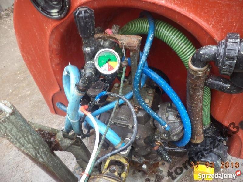 Opryskiwacz sadowniczy Mitterer 1500 litrów mazowieckie