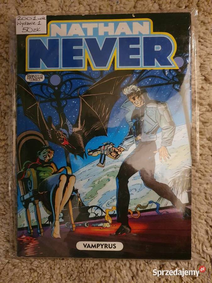 Nathan Never Vampyrus wydanie 1 2001 pomorskie Gdynia sprzedam