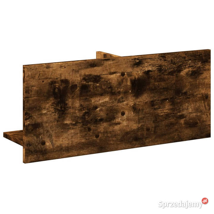 Półka ścienna 70x165x30 przydymiony dąb WM854854 mazowieckie Warszawa
