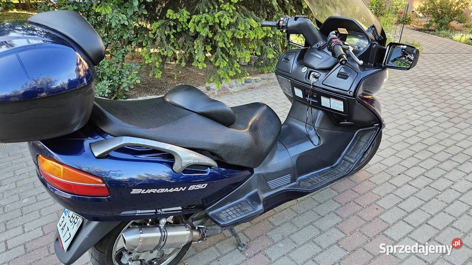 Suzuki Burgman 650 AN650 metalic Brodnica sprzedam