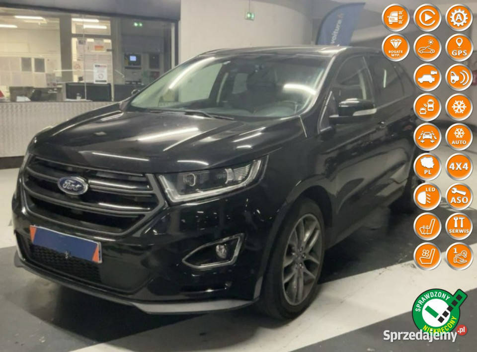 Ford EDGE Sport 20tdci 210 wersja Webasto tempomat Gdańsk sprzedam