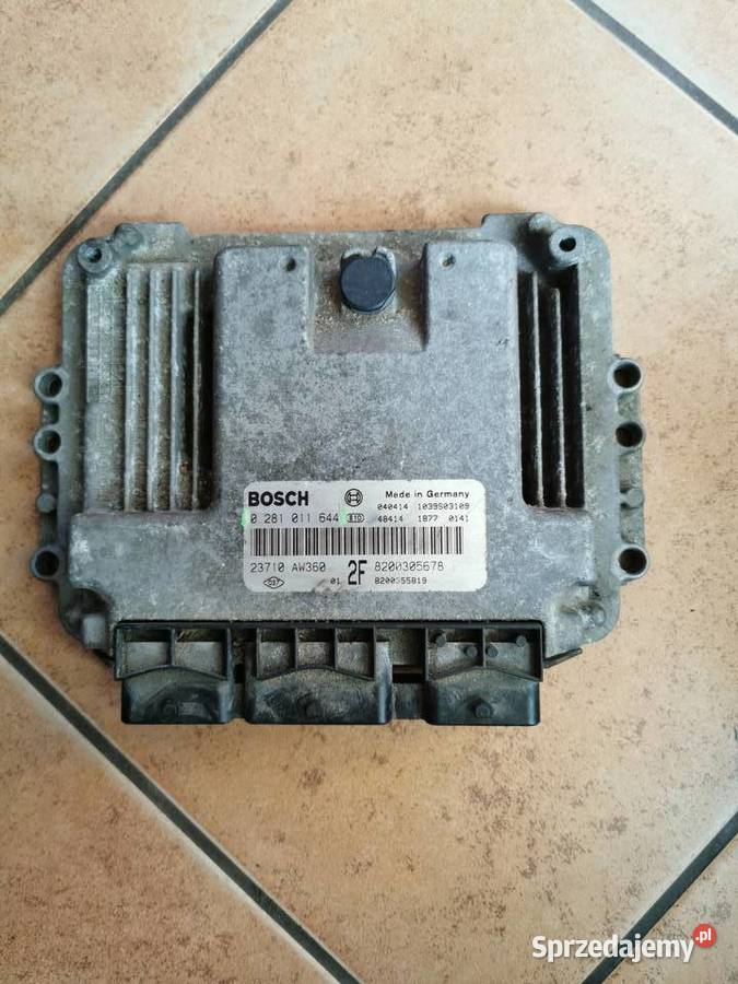 Sterownik Komputer Nissan 0281011644 23710AW360 Układ elektryczny Margonin sprzedam