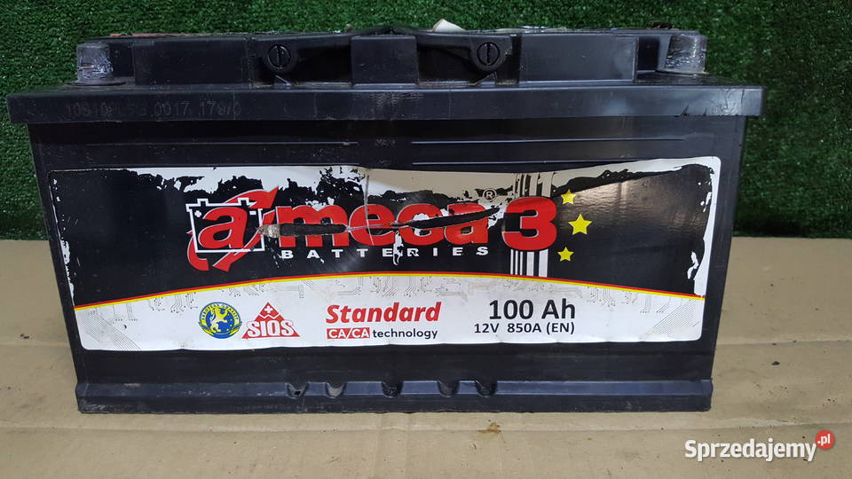 Akumulator do auta dostawczego Standard 100 Ah kujawsko-pomorskie Gniewkowo
