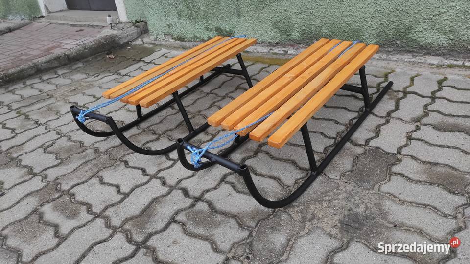 Sanki metalowe Nowe spawane nie chińskie sznurek Morąg