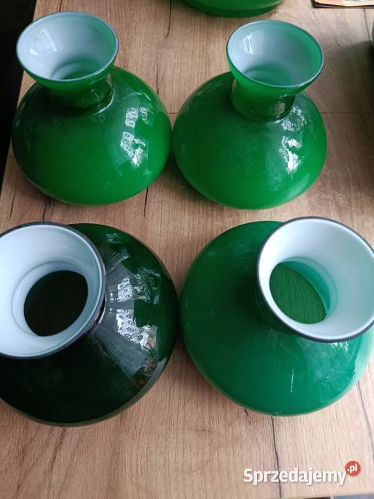 Szmaragdowe klosze do lampy lampy naftowej