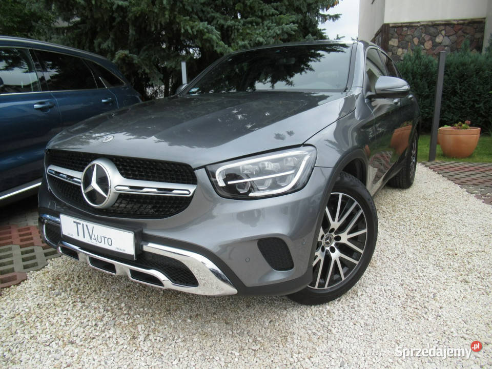 Mercedes GLC 200 BEZSZKODOWY COUPE Salon Polska światła LED Motoryzacja mazowieckie Warszawa