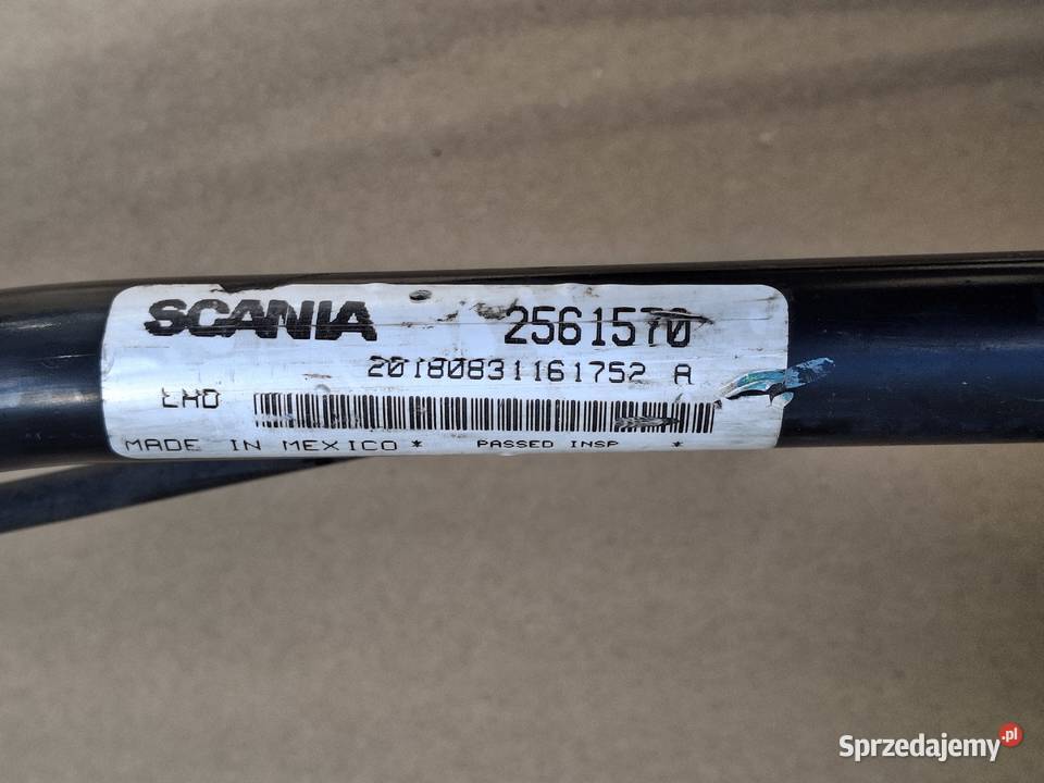 SCANIA R S SILNICZEK MECHANIZM WYCIERACZEK lubuskie Bieleń