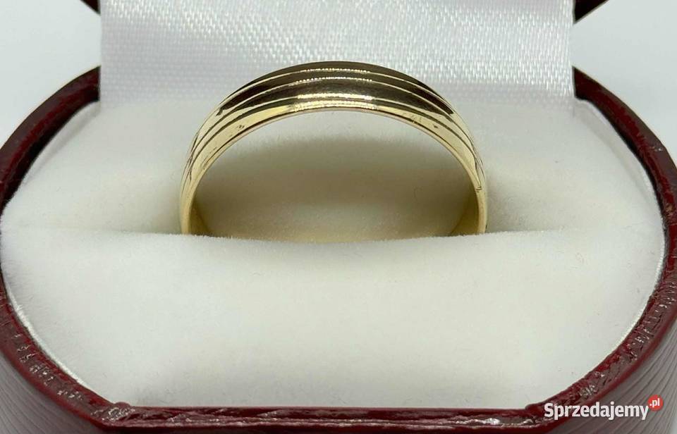 Złota Obrączka pr 585 578g R31 Elbląg
