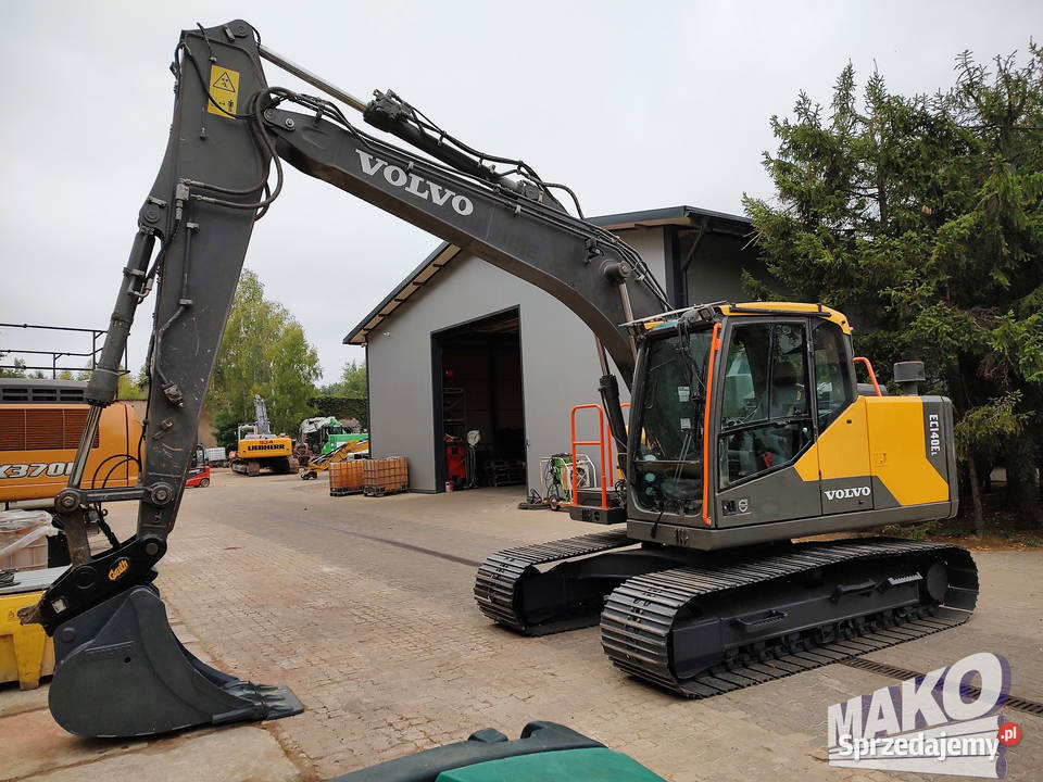 Volvo EC 140 EL CAT 311 312 313 Komatsu Liebherr pełny VAT świętokrzyskie Ostrowiec Świętokrzyski