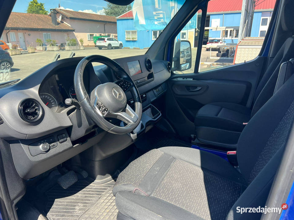 Kontener z winda eur 6 Mercedes Sprinter diesel sprzedam