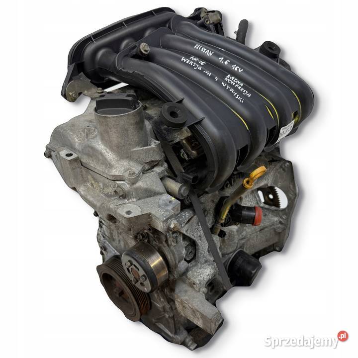 SILNIK PRAWDZIWY Nissan Qashqai 16 16V wersja na Chełm