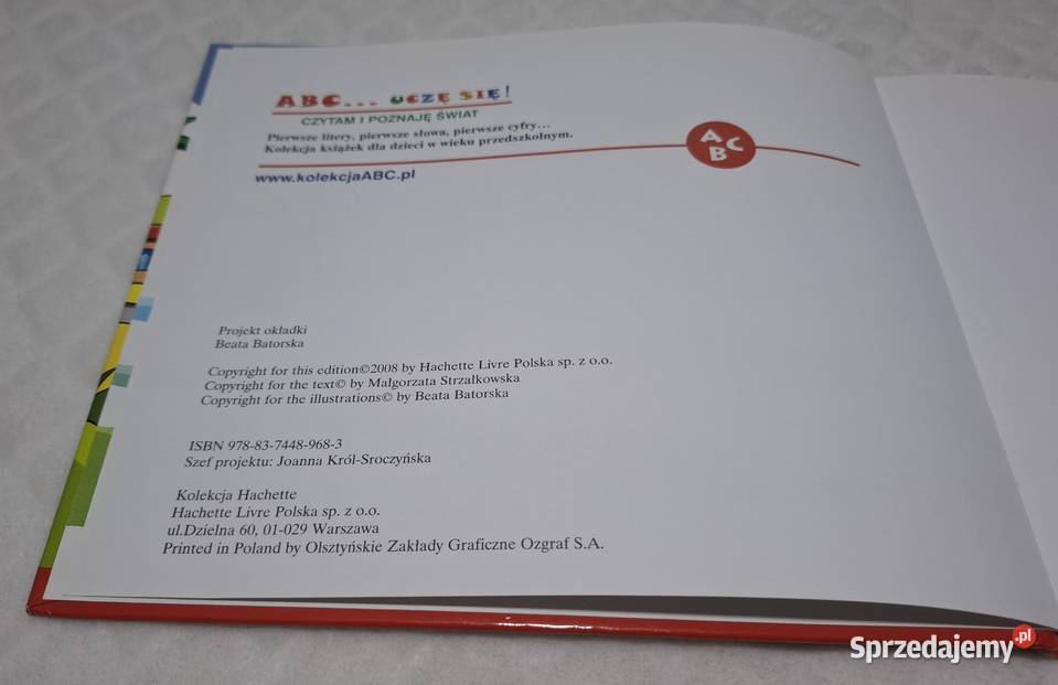 ABC Uczę się L lew Strzałkowska Hachette 2008