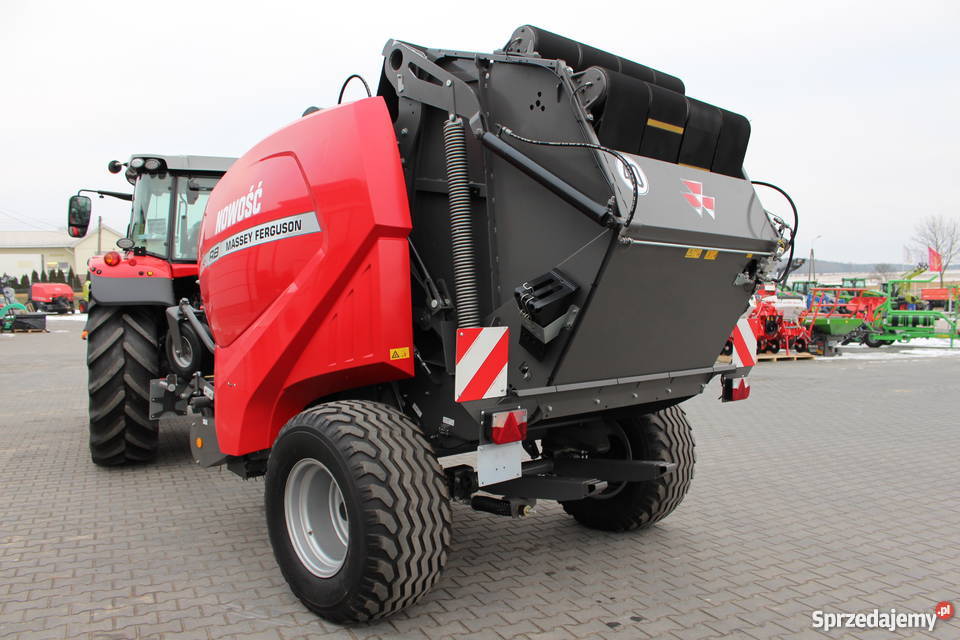 prasa Massey Ferguson RB4160v lelyMcHale Noże Sokoły