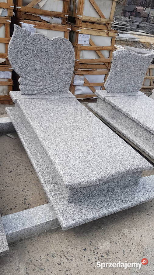 Nagrobek granitowy 1613 chery pink dolnośląskie Świdnica