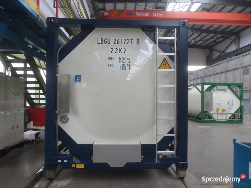 SUPER Kontener 20ft CIMC poj 26 000 litrów L4BN Rok produkcji 2024 Warszawa sprzedam