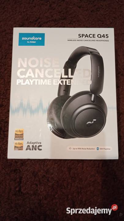 Słuchawki Soundcore space q45 czarne ANC Warszawa
