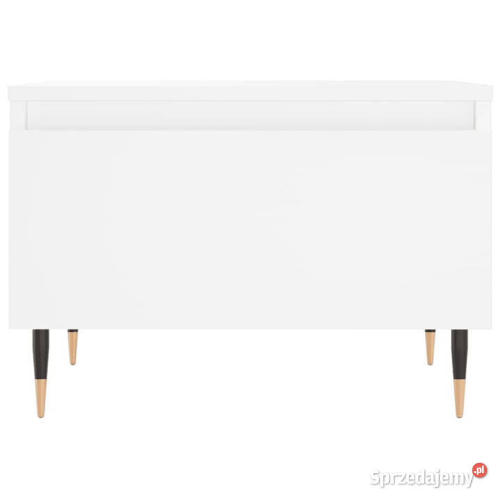 Stolik kawowy biały 50x46x35 materiał Stoły Warszawa