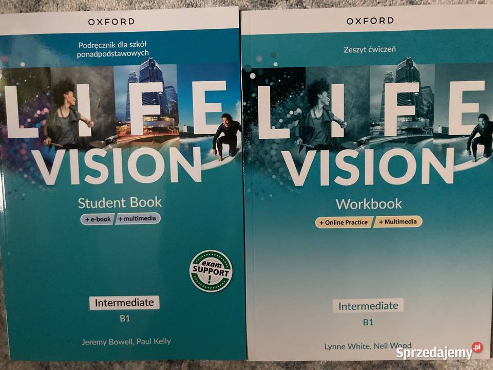 Life Vision Intermediate B1 podręcznik i twarda Jadów