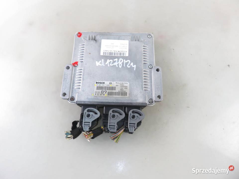 STEROWNIK PEUGEOT 307 20 HDi 0281011248