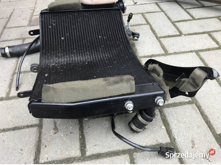 YAMAHA R6 chłodnica wentylator zbiorniczek 0816