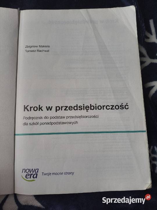 podręcznik Krok w przedsiębiorczość lubelskie Chełm